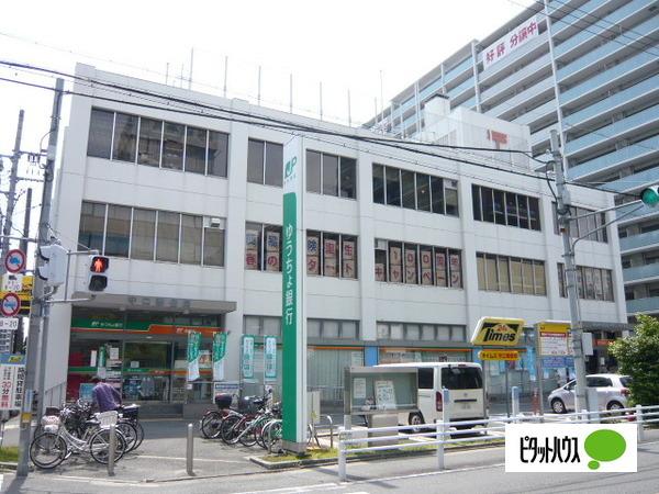 守口郵便局：543m
