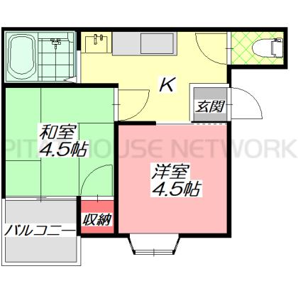  間取り図写真