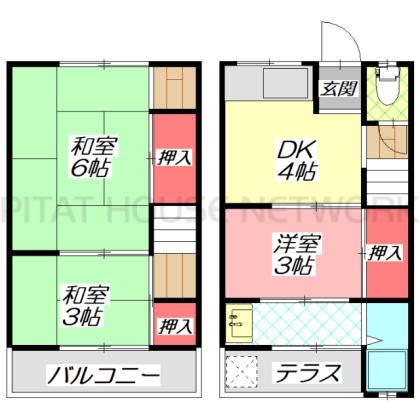  間取り図写真