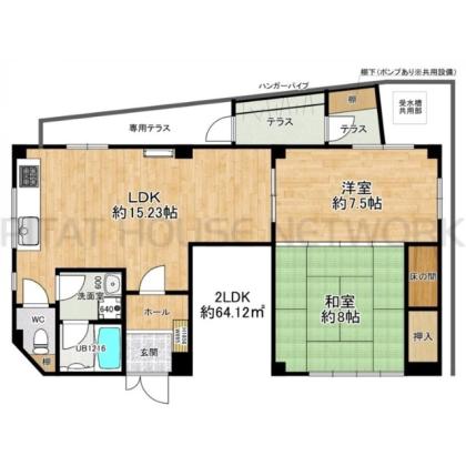  間取り図写真