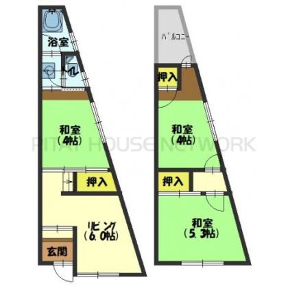  間取り図写真