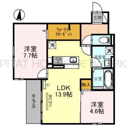  間取り図写真