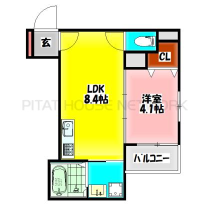  間取り図写真