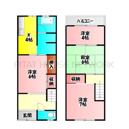  間取り図写真
