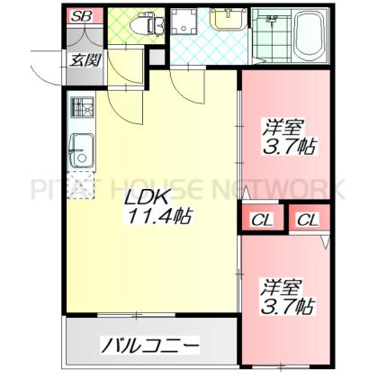  間取り図写真