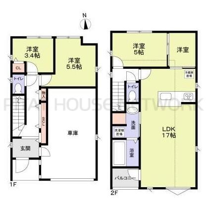  間取り図写真