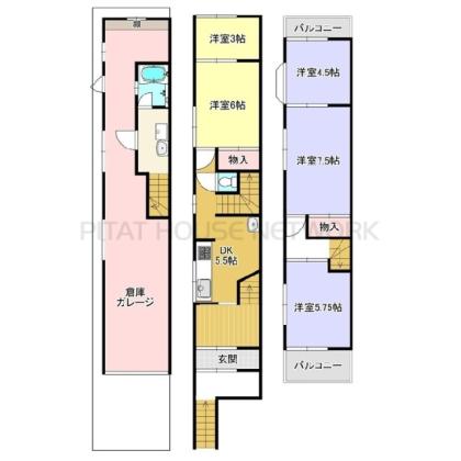  間取り図写真