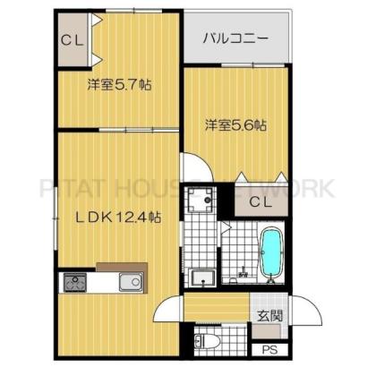  間取り図写真