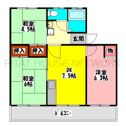  間取り図写真