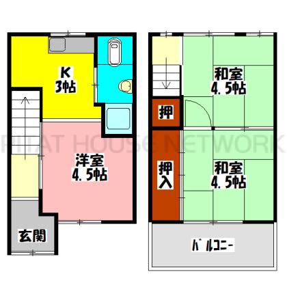  間取り図写真