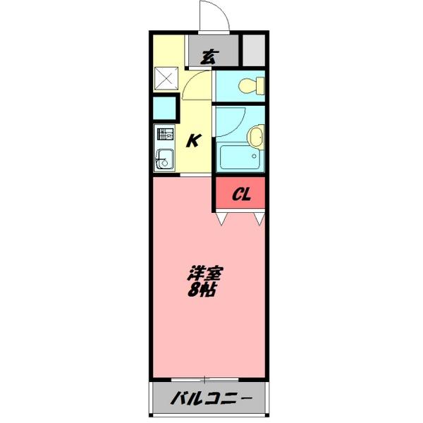 ギャレ グラン（旧黒川太子橋ﾏﾝｼｮﾝ） 間取り図画像