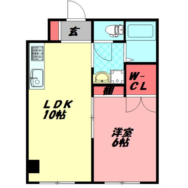 浜町ハイツ 間取り図画像