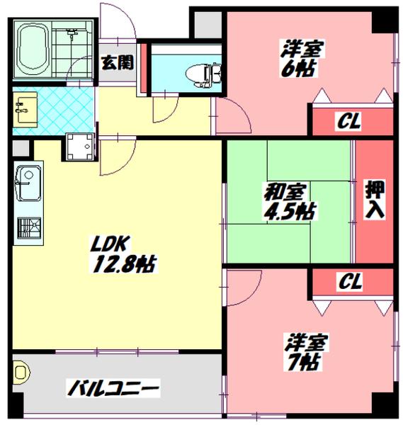  間取り図写真