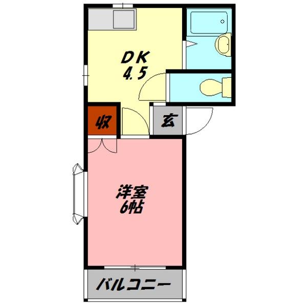 メゾン・ド・トウダ 間取り図画像