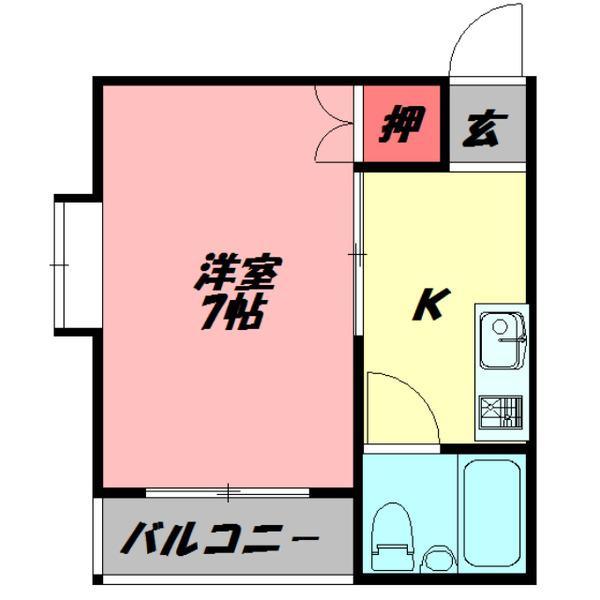ロイヤルハイム 間取り図画像