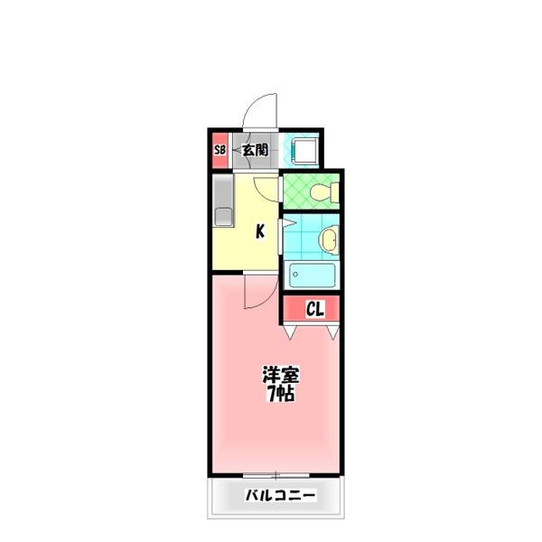 ソルテーラ旭 間取り図画像