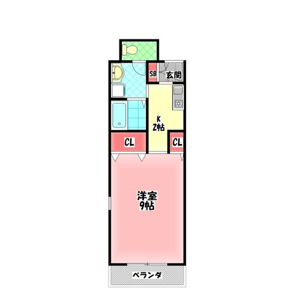 アッシュコート千林 間取り図画像