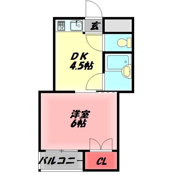 花パーク・エム 間取り図画像