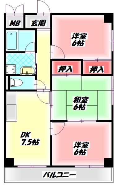 間取り図写真