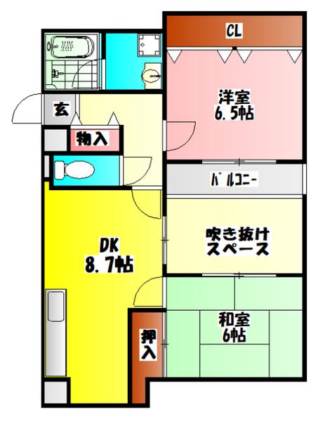  間取り図写真