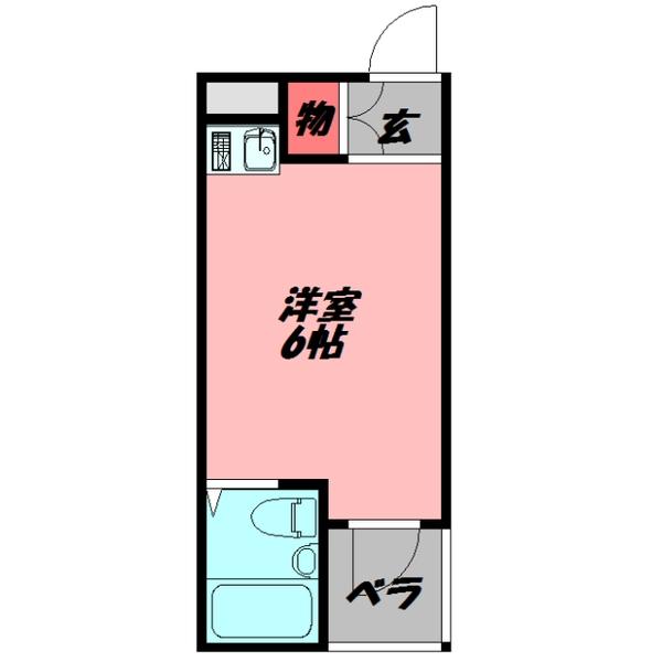 メゾン桃町 間取り図画像