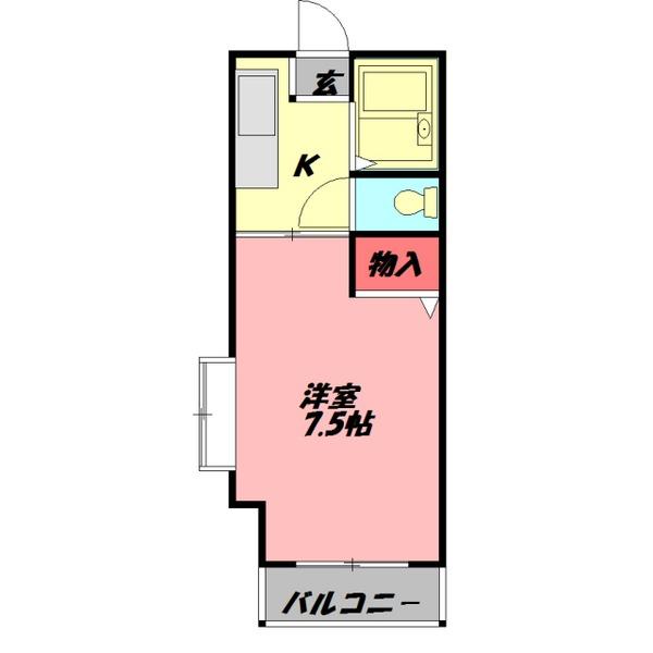 Ｍ’プラザ竜田通 間取り図画像
