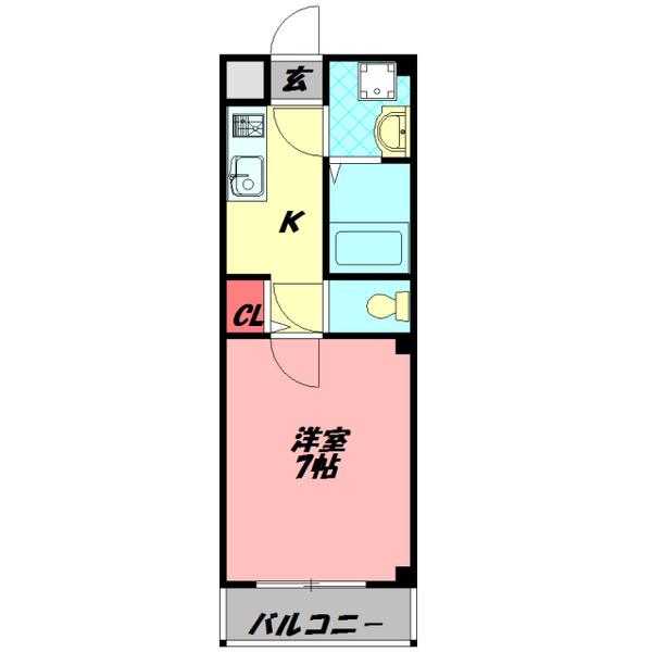 シャルム千林2番館 間取り図画像