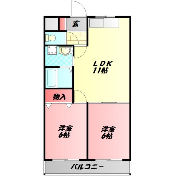 守口市寺方本通マンション 間取り図画像