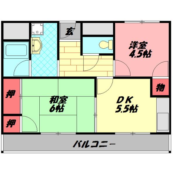グリーンプラザ 間取り図画像