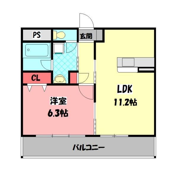 サンフレンズ新森 間取り図画像