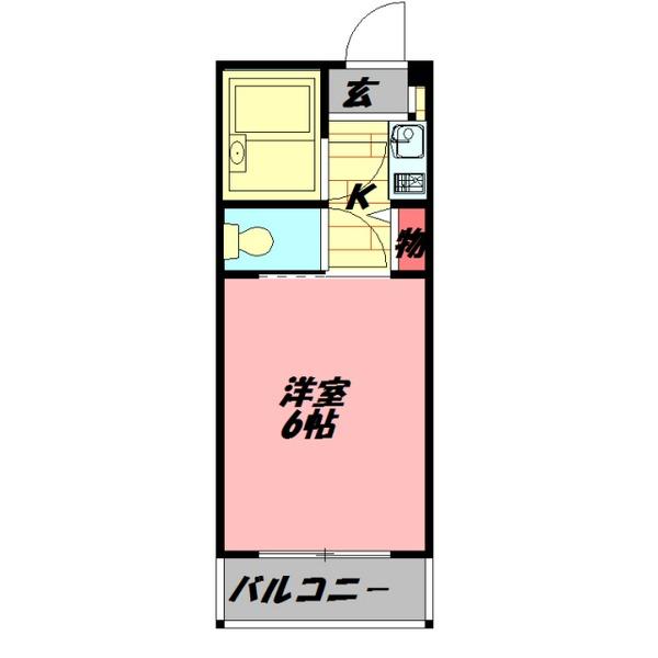 ロータリーマンション平代町 間取り図画像