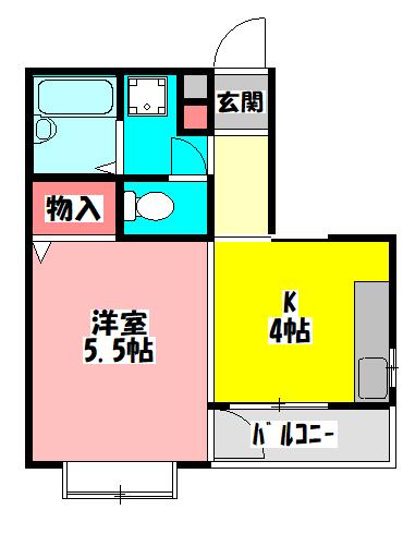 シェルマンド薩摩 間取り図画像