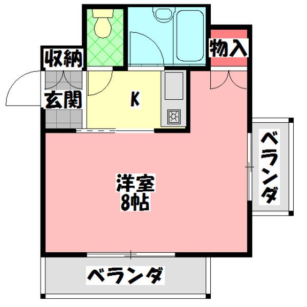 ルポ大宮 間取り図画像