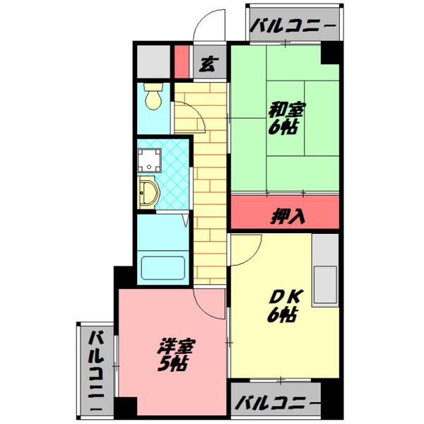 シャルマン錦 間取り図画像