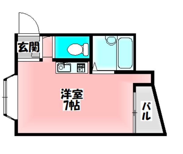 紅屋町グリーンハイツ 間取り図画像