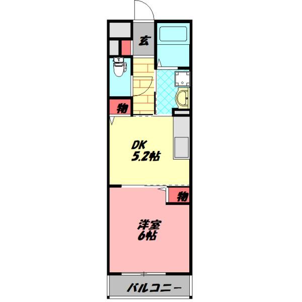 メゾン　ド　南光 間取り図画像