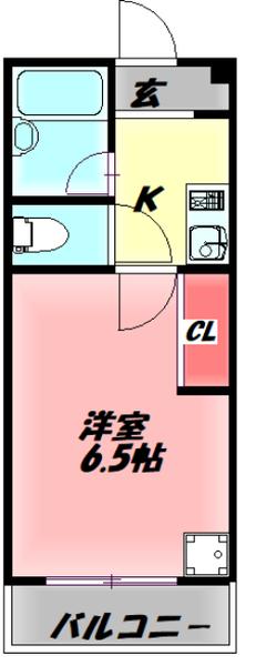 メゾンアバンテ 間取り図画像