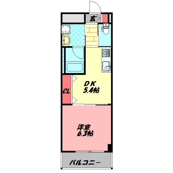 サンフレンドソラーナ 間取り図画像