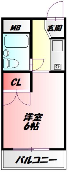 モデラート千林 間取り図画像