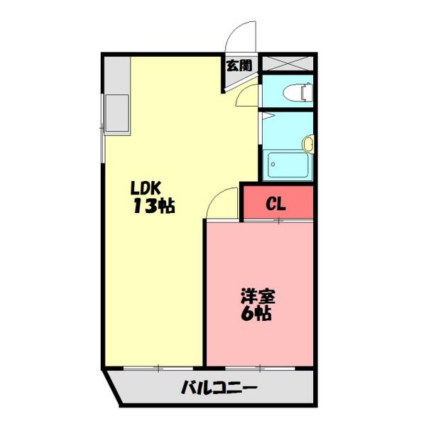 ブーゲンビリア 間取り図画像