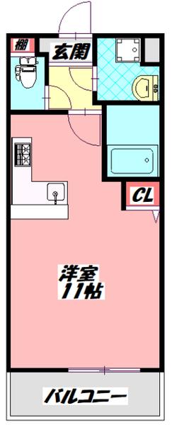 パーラム守口 間取り図画像