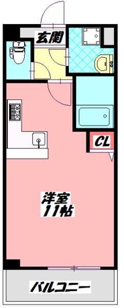 パーラム守口 間取り図画像
