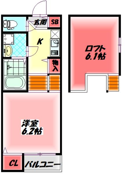 stage今市 間取り図画像
