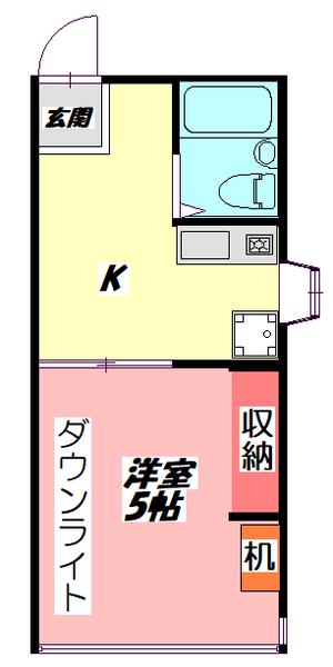JPアパートメント守口Ⅳ 間取り図画像