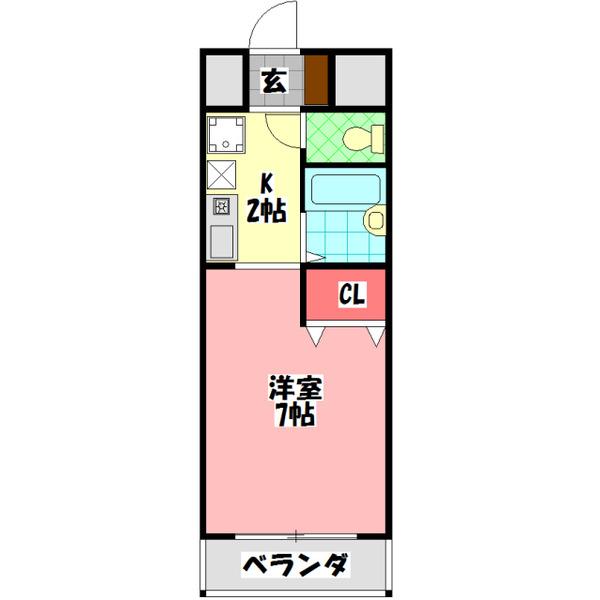 CASA ROSEHILL（カーサ・ローズヒル） 間取り図画像