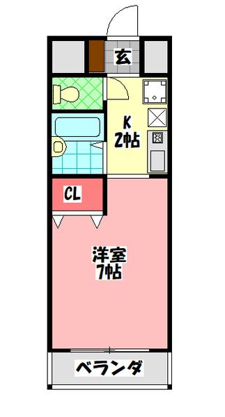 CASA ROSEHILL（カーサ・ローズヒル） 間取り図画像