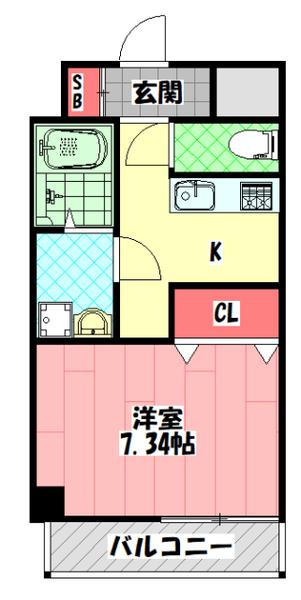 I Cube 守口（旧レーヴメゾン守口松町） 間取り図画像