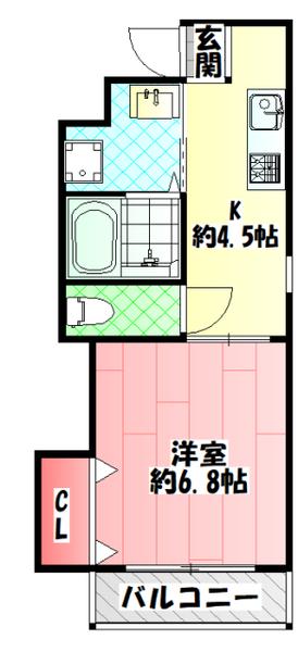 パルディナカダⅢ 間取り図画像