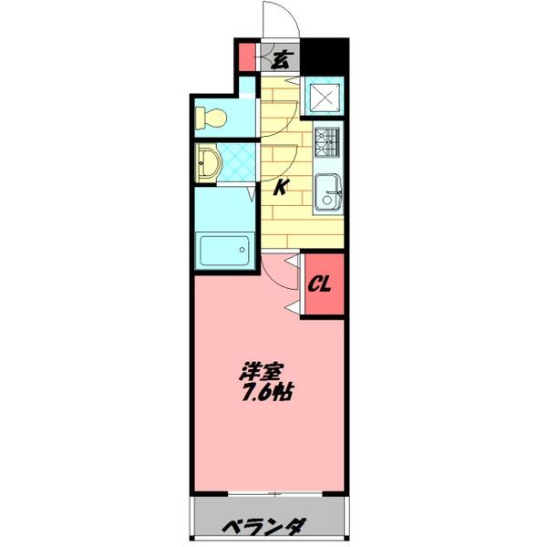 リアライズ門真本町 間取り図画像