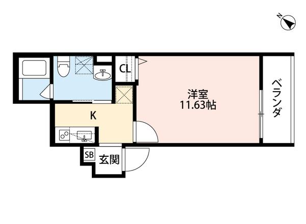 フィノ森小路 間取り図画像